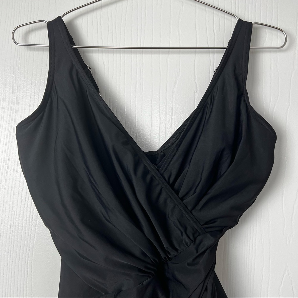 New Miraclesuit Oceanus Solid One-Piece Swimsuit - image 4